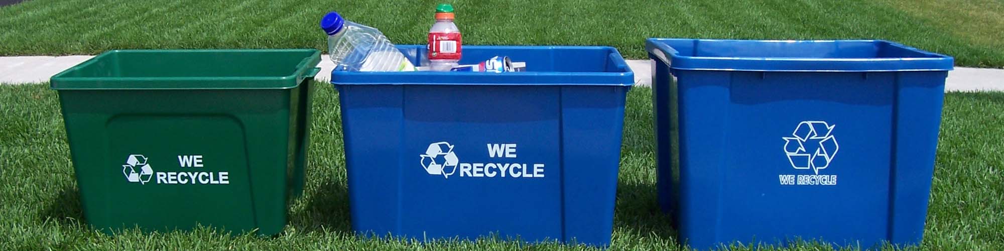 Busch systems Curbside recycling and organics bins