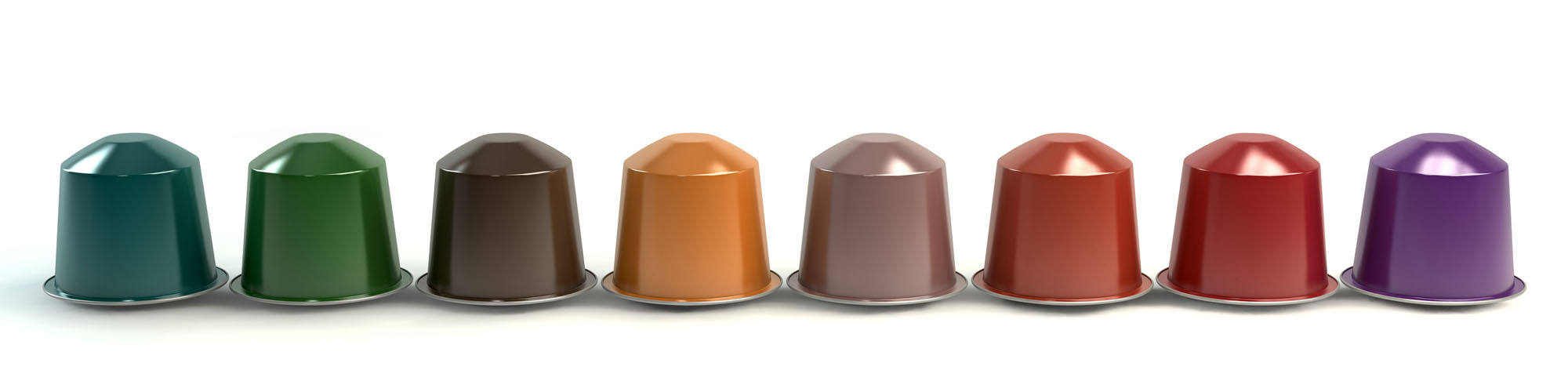 colored coffee pods k-cups