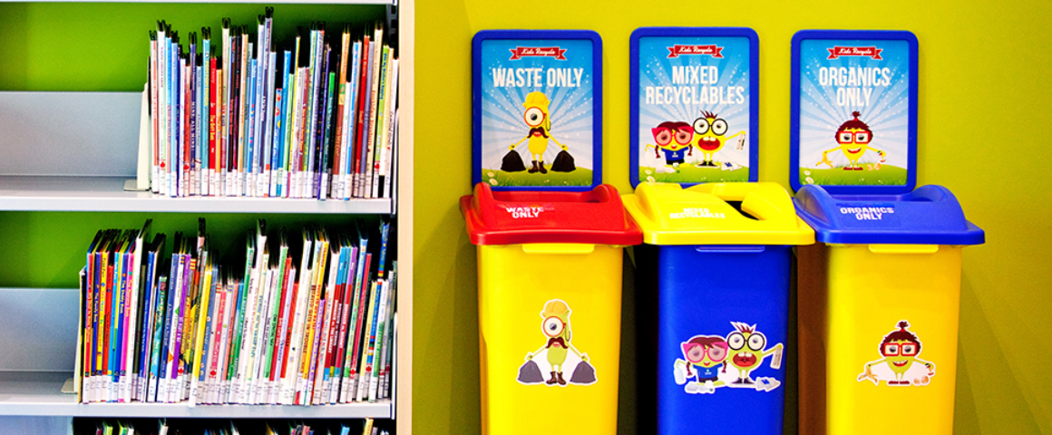 k-12 elementary school recycling waste watchers