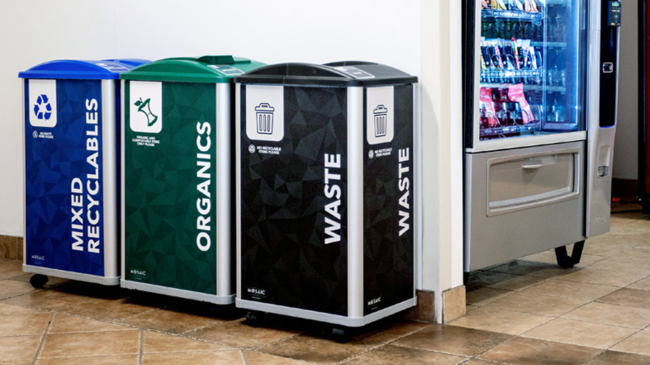 mosaic series full bin signage