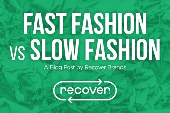 Fast Fashion vs Slow Fashion blog title text