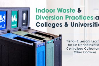 Indoor waste and diversion practices of colleges and universities