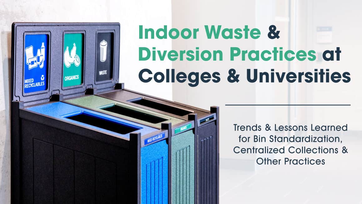 Indoor waste and diversion practices of colleges and universities