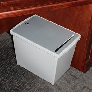 Indoor Secure Office Paper Recycling Bin